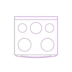 Fixtures Ranges Stoves Line Art Svg Vector, Free Vectors File